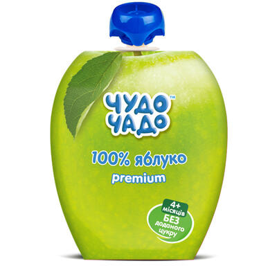 Пюре фруктовое Чудо-Чадо Premium Яблоко с 4-х месяцев 90 г