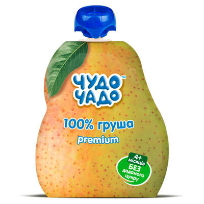 Пюре фруктове Чудо-Чадо Premium Груша з 4-х місяців 90 г