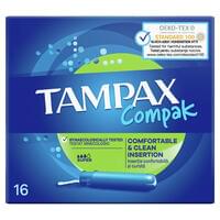 Тампони гігієнічні Tampax Compak Super з аплікатором 16 шт.