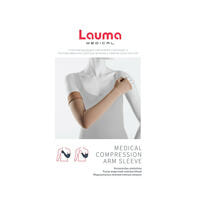 Рукав компресійний Lauma CG 501 клас компресії ІІ 23-32 мм рт.ст. без рукавички розмір 1D колір натуральний