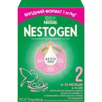 Суміш суха молочна Nestle Nestogen 2 з лактобактеріями L.Reuteri з 6 місяців 1000 г