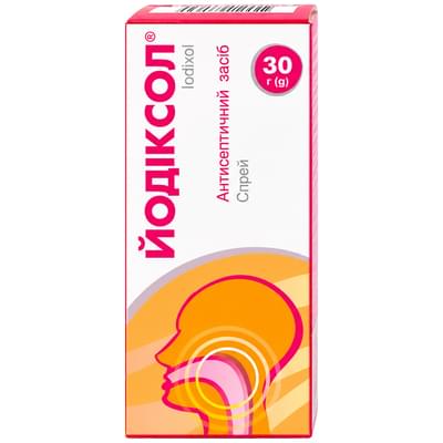 Йодіксол спрей по 30 г (контейнер)