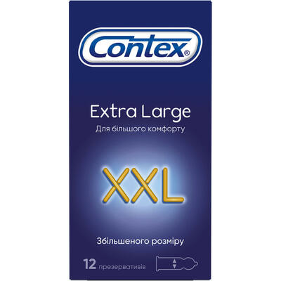 Презервативы Contex Extra large XXL 12 шт.