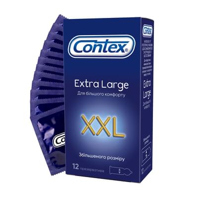 Презервативы Contex Extra large XXL 12 шт.