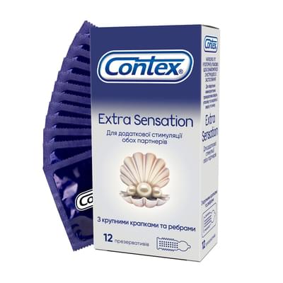 Презервативы Contex Extra Sensation 12 шт.