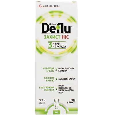 Дефлю Захист ніс гель назал. по 10 г (туба)