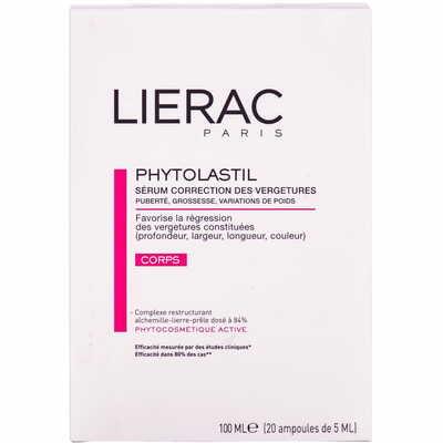 Сыворотка для тела Lierac Phytolastil против растяжек в ампулах по 5 мл 20 шт.