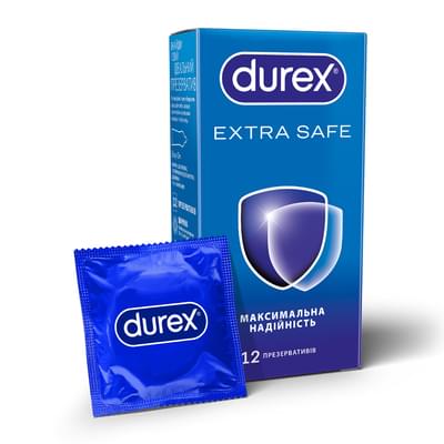 Презервативы Durex Extra Safe 12 шт.