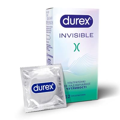 Презервативы Durex Invisible 12 шт.
