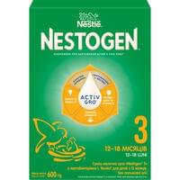 Суміш суха молочна Nestle Nestogen 3 з лактобактеріями L. Reuteri з 12 місяців 600 г