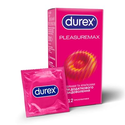 Презервативы Durex Pleasuremax 12 шт.