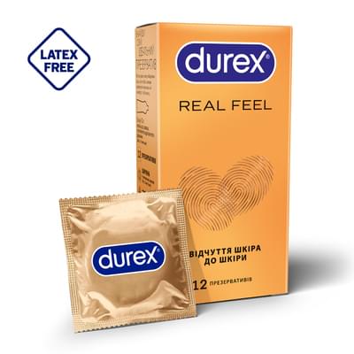 Презервативи Durex Real Feel 12 шт.
