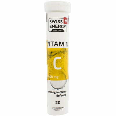 Swiss Energy Витамин С таблетки шип. по 1000 мг №20 (туба)