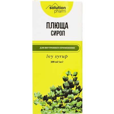 Плюща сироп Solution Pharm по 200 мл (флакон)