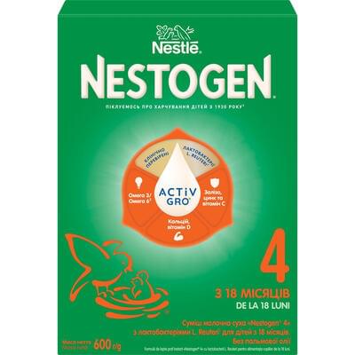 Смесь сухая молочная Nestogen 4 с лактобактериями L. Reuteri с 18 месяцев 600 г