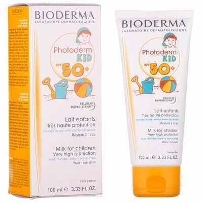 Молочко для тела и лица детское Bioderma Photoderm Kid  солнцезащитное SPF 50+ 100 мл