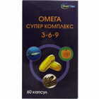 Купити Оега Супер комплекс 3-6-9 капсули №60 (6 блістерів х 10 капсул) Оега Супер комплекс 3-6-9 капсули №60 (6 блістерів х 10 капсул)