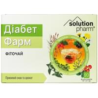 ДіабетФарм Solution Pharm фіточай по 1,5 г №20 (фільтр-пакети)