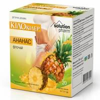 Купити Фіточай Кіло Кілер Solution Pharm Ананас по 1,5 г №20 (фільтр-пакети) Фіточай Кіло Кілер Solution Pharm Ананас по 1,5 г №20 (фільтр-пакети)
