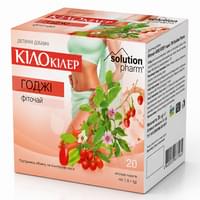 Купити Фіточай Кіло Кілер Solution Pharm Годжі по 1,5 г №20 (фільтр-пакети) Фіточай Кіло Кілер Solution Pharm Годжі по 1,5 г №20 (фільтр-пакети)