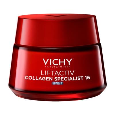 Крем для обличчя Vichy Liftactiv Collagen Specialist антивіковий нічний 50 мл