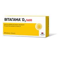 Вітагама D3 таблетки по 5600 МО №50 (5 блістерів х 10 таблеток)