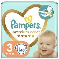 Підгузки Pampers Premium Care Midi розмір 3, 6-10 кг, 40 шт.