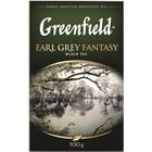 Чай черный Greenfield Earl Grey Fantasy байховый листовой с цедрой цитрусовых, лепестками цветов и ароматом бергамота 100 г