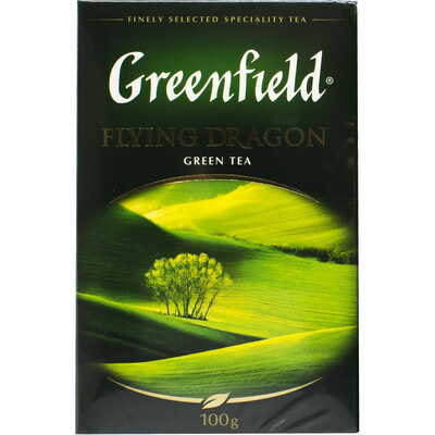 Чай зелений Greenfield Flying Dragon байховий листовий 100 г