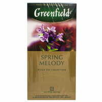 Чай чорний Greenfield Spring Melodys у фільтр-пакетах по 1,5 г 25 шт.