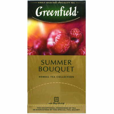 Чай травяной Greenfield Summer Bouquet в фильтр-пакетах по 2 г 25 шт.