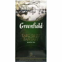 Чай черный Greenfield Earl Grey Fantasy в фильтр-пакетах по 2 г 25 шт.