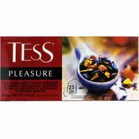 Чай чорний Tess Pleasure у фільтр-пакетах по 1,5 г 25 шт.