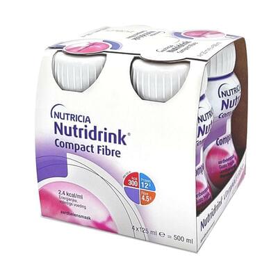 Ентеральне харчування Nutridrink Compact зі смаком полуниці по 125 мл 4 шт.