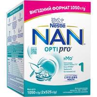 Смесь сухая молочная Nestle NAN 1 Optipro с рождения 1050 г