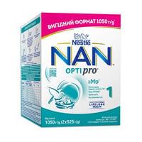 Суміш суха молочна Nestle NAN 1 Optipro з народження 1050 г