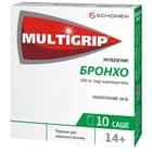 Купить Мультигрип Бронхо порошок д/орал. раствора 600 мг по 3 г №10 (саше) Мультигрип Бронхо порошок д/орал. раствора 600 мг по 3 г №10 (саше)