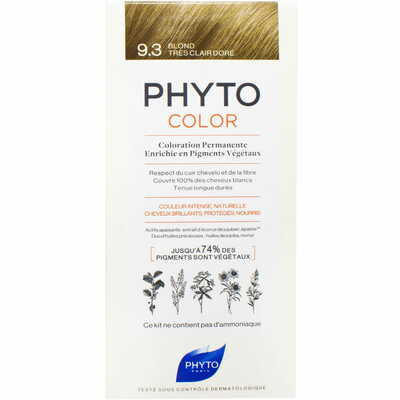 Крем-краска для волос Phyto Phytocolor тон 9.3 золотистый блондин