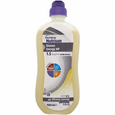 Энтеральное питание Nutrison Diason Energy HP со вкусом ванили 1000 мл