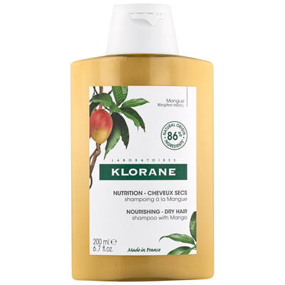 Шампунь Klorane с маслом манго для сухих волос 200 мл NEW