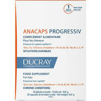 Ducray Анакапс Прогресив капсули №30 (2 блістери х 15 капсул)