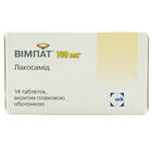 Купити Вімпат таблетки по 100 мг №14 (блістер) Вімпат таблетки по 100 мг №14 (блістер)