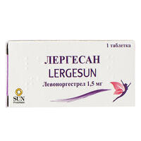 Лергесан таблетки по 1,5 мг №1 (блістер)