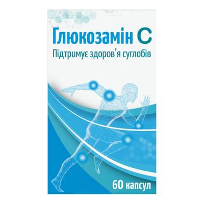 Глюкозамін С-БХФЗ капсули №60 (флакон)