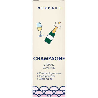 Скраб для губ Mermade Champagne 30 г