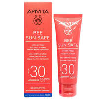 Гель-крем для обличчя Apivita Bee sun safe сонцезахисний SPF 30 50 мл