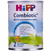 Смесь сухая молочная Hipp Combiotic 2 с 6 месяцев 350 г