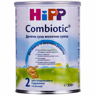 Суміш суха молочна Hipp Combiotic 2 з 6 місяців 350 г