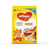 Купити Каша молочна Milupa Гречана з бананом з 6-ти місяців 210 г Каша молочна Milupa Гречана з бананом з 6-ти місяців 210 г