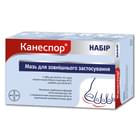 Канеспор набор мазь д/наруж. прим. по 10 г (туба + пластыри №15 + скребок)